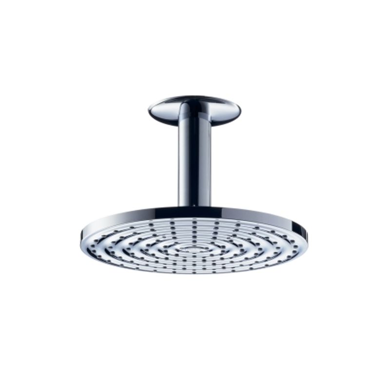 Hansgrohe Kopfbrause Raindance, mit Deckenanschluss, 120 x 179 mm, Farbe silberfarben Bild 1