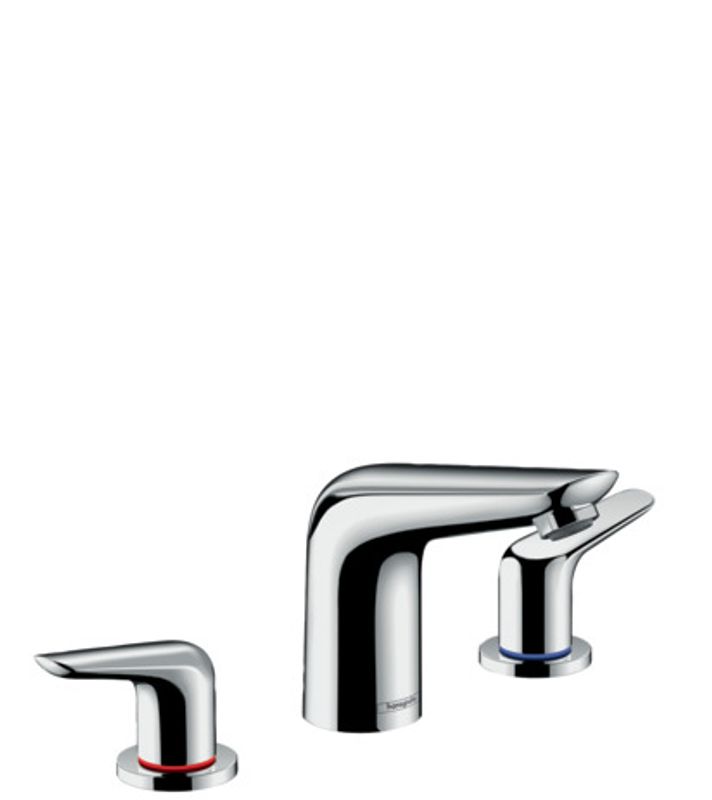 Hansgrohe 3-Loch Waschtischarmatur Novus, Farbe chrom Bild 1