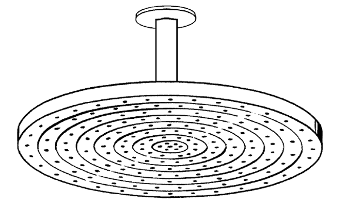 Hansgrohe Kopfbrause Raindance, mit Deckenanschluss, 120 x 179 mm, Farbe silberfarben Bild 4