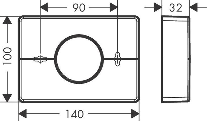 Hansgrohe Hygienebeutelspender AddStoris BBR, Farbe bronze Bild 3