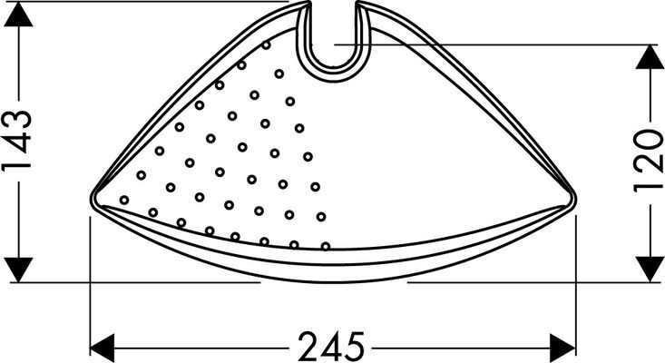 Hansgrohe Seifenschale Cassetta'B Bild 3