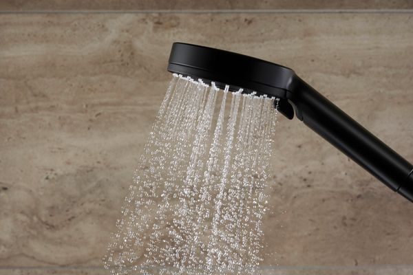Hansgrohe Showerpipe Vernis Blend 240 1-strahlig, mit Thermostat, 1124 x 277 x 545 mm, Farbe schwarz Bild 22