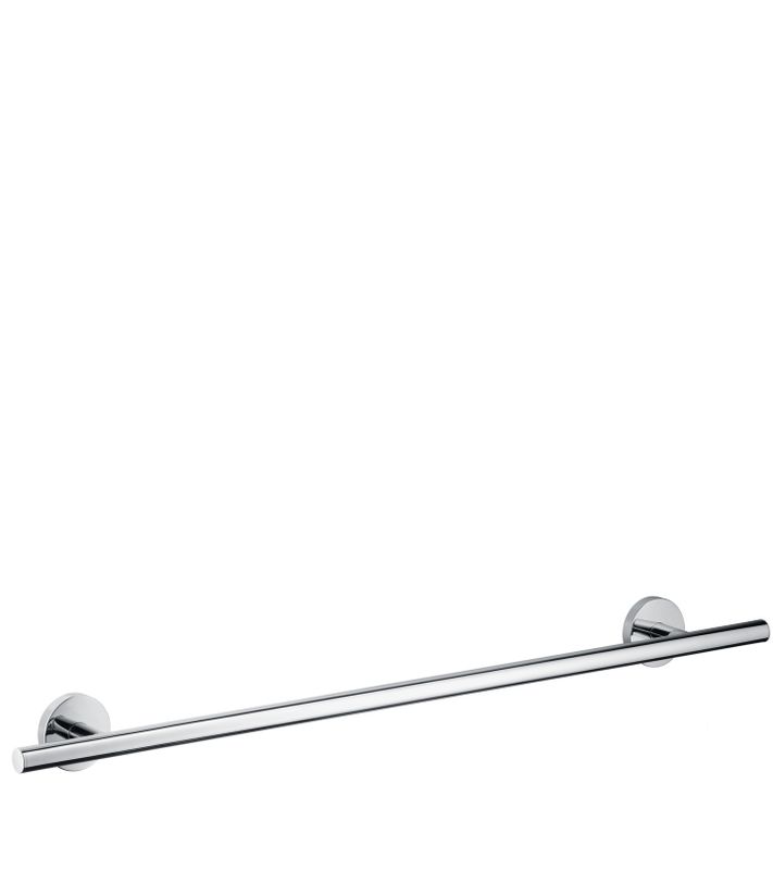 Hansgrohe Badetuchhalter 763 mm, verdeckte Befestigung, Bohrabstand 600 mm, 763 x 763 x 72 mm, Farbe chrom Bild 1