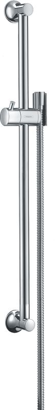Hansgrohe Brausenstange Unica'Classic 650 mm, mit Sensoflex 1600 mm, Farbe chrom Bild 1