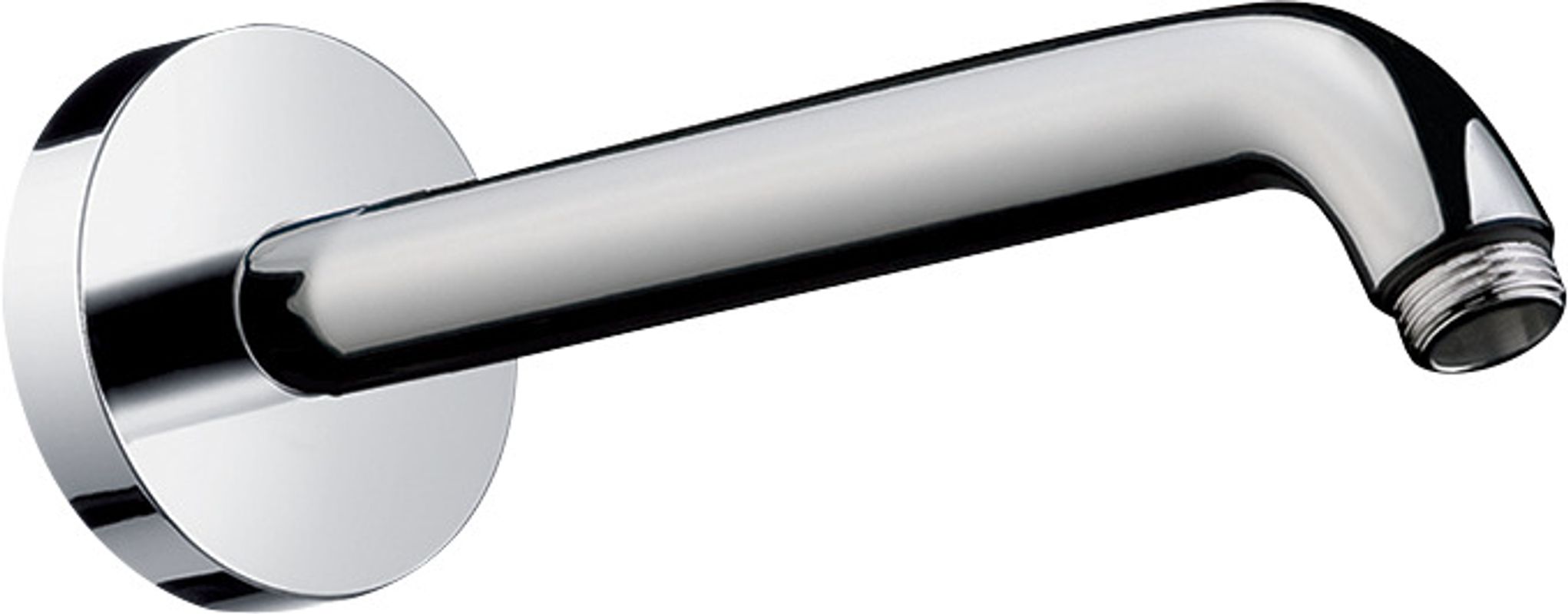 Hansgrohe Brausearm, 230 mm Ausladung 67 Grad, ohne Kugelgelenk, 241 mm, Farbe chrom Bild 1