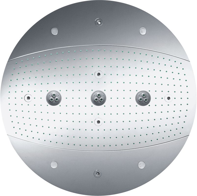 Hansgrohe Kopfbrause Rainmaker 600 mm, mit Licht, ohne Thermostat, 900 mm, Farbe chrom Bild 1