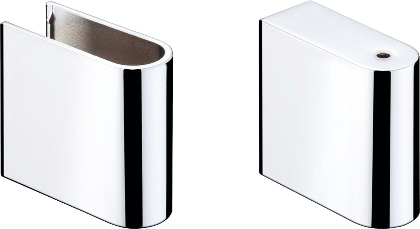 Hansgrohe Abdeckung Wandstange Unica'C, Farbe silberfarben Bild 1