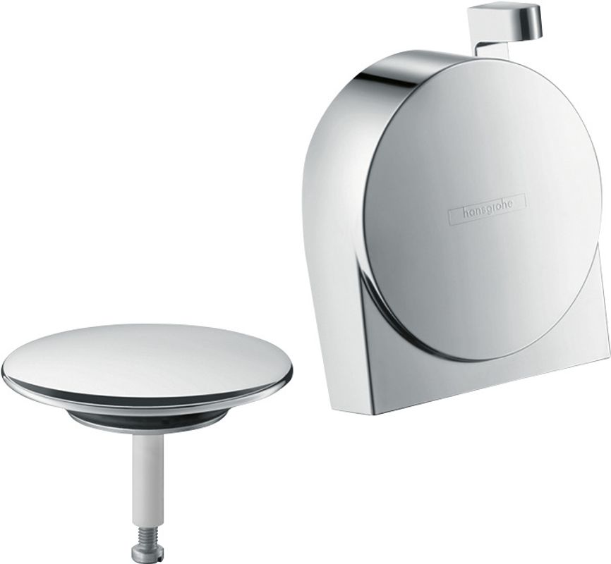 Hansgrohe Fertigset Ab- und Überlaufgrt. Exafill-S für Normal-/Sonderwannen, verchromt, Farbe chrom Bild 1