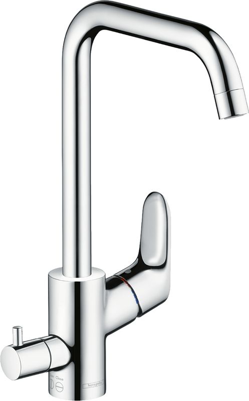 Hansgrohe Spültischmischer 260 Focus M41 Geräteabsperrventil 1jet, 353 mm, Farbe chrom Bild 1