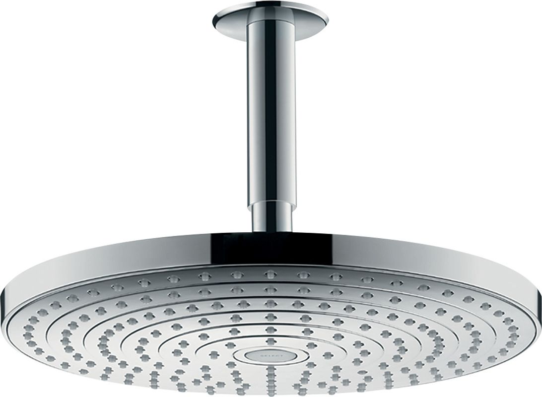 Hansgrohe Kopfbrause Raindance Select S 300 2jet, 300 mm Deckenmontage, 192 x 100 x 350 x 474 x 474 mm, Farbe chrom Bild 1
