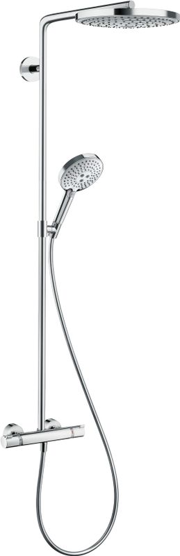 Hansgrohe Raindance Showerpipe Select S240 2jet mit Thermostat, Brausearm 460 mm, 1080 x 460 x 305 x 582 mm, Farbe chrom Bild 1