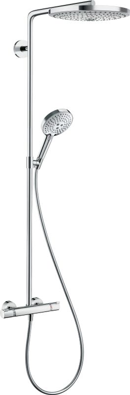 Hansgrohe Raindance Showerpipe Select S300 2jet mit Thermostat, Brausearm 460 mm, 1080 x 460 x 305 x 610 mm, Farbe chrom Bild 1
