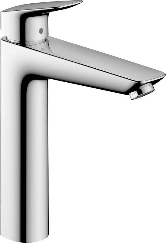 Hansgrohe Einhebel-Waschtischmischer hoch, ComfortZone 190, ohne Ablaufgarnitur, Ausladung 166 mm, 266 x 166 mm, Farbe chrom Bild 1