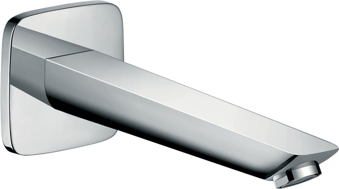 Hansgrohe Wanneneinlauf DN 20 Wandmontage, Ausl, 195 mm, Farbe chrom Bild 1