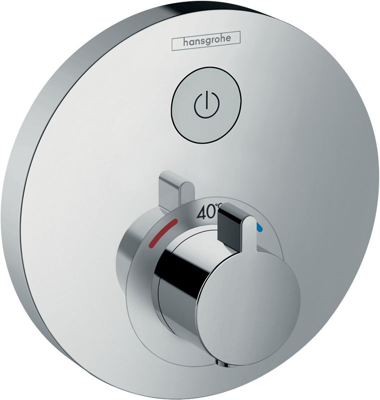 Hansgrohe Fertigset UP-Thermostat ShowerSelect S 1 Verbraucher, 150 mm, Farbe chrom Bild 1