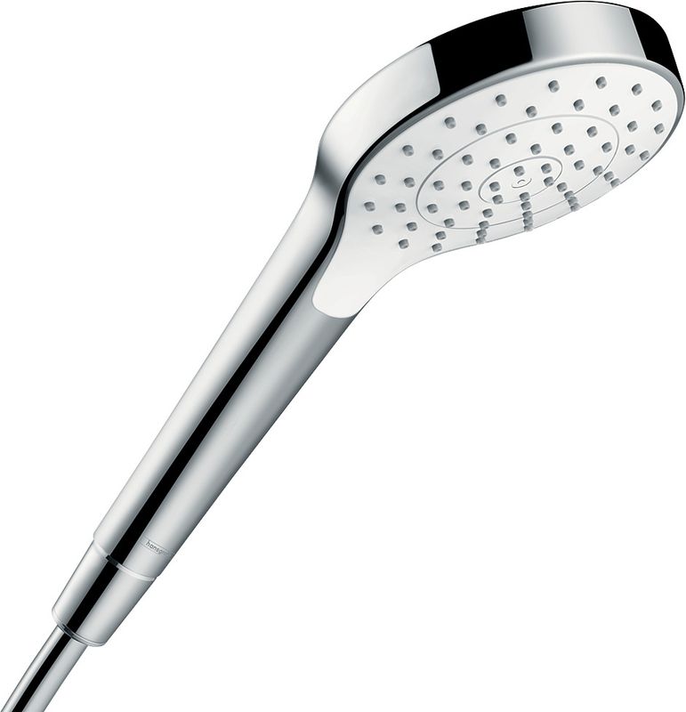 Hansgrohe Handbrause Croma Select S 1jet EcoSmart 7 l/min weiss / chrom, 110 mm, Farbe weiß, chrom Bild 1