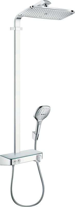 Hansgrohe Showerpipe Raindance Select, mit ShowerTablet KB Raindance E 360 ST, 1207 x 392 x 489 mm, Farbe chrom Bild 1