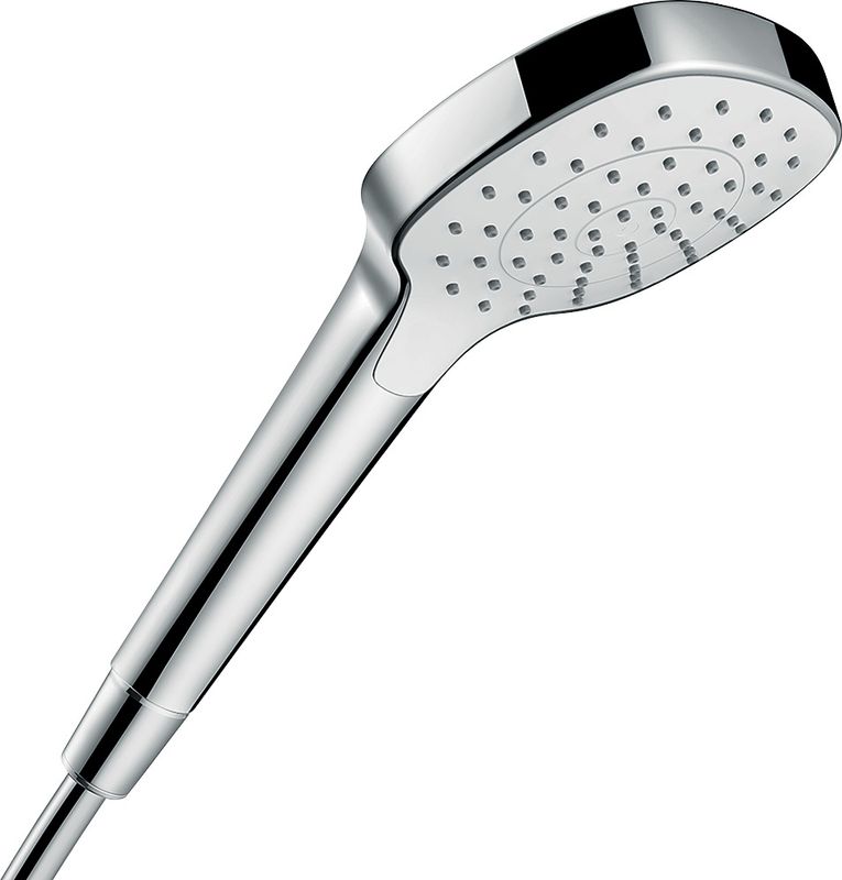 Hansgrohe Handbrause Croma Select E 1jet EcoSmart 7 l/min weiss / chrom, 110 mm, Farbe weiß, chrom Bild 1