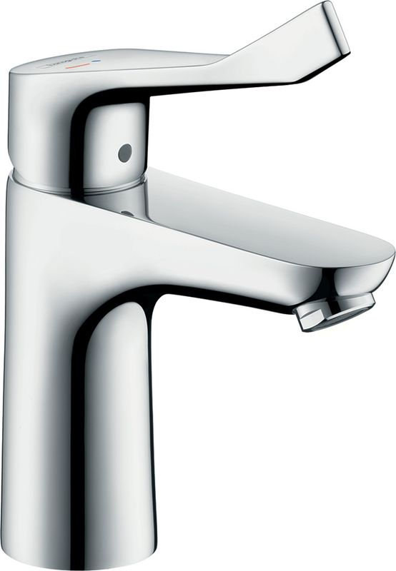 Hansgrohe Einhebel-WT-Mischer 100, CoolStart, ohne Ablaufgarnitur, Ausladung 119 mm, 200 x 119 mm, Farbe chrom Bild 1