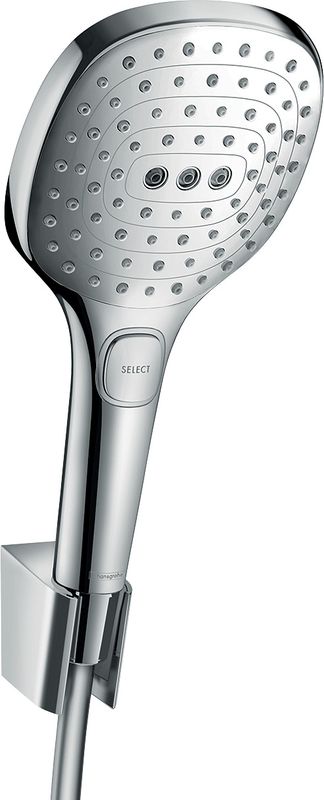 Hansgrohe Brausenset Raindance Select E 120 Porter'S, mit 1600 mm Brauseschlauch, Farbe chrom Bild 1