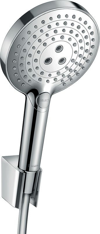 Hansgrohe Brausenset Raindance Select S 120 Porter'S, Brauseschlauch 1600 mm, Farbe chrom Bild 1
