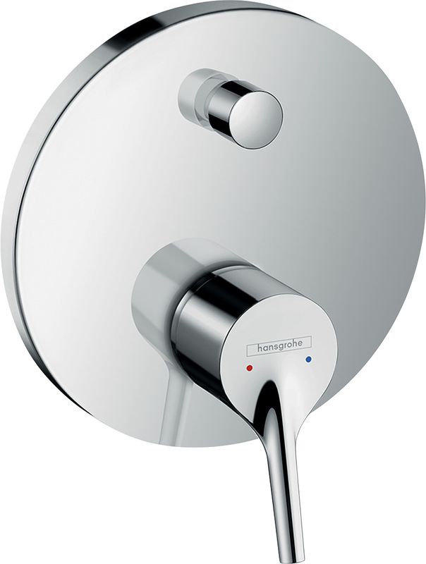 Hansgrohe Farbset Talis S verchromt für Einhand-Unterputz-Badebatterie, 151 mm, Farbe chrom Bild 1