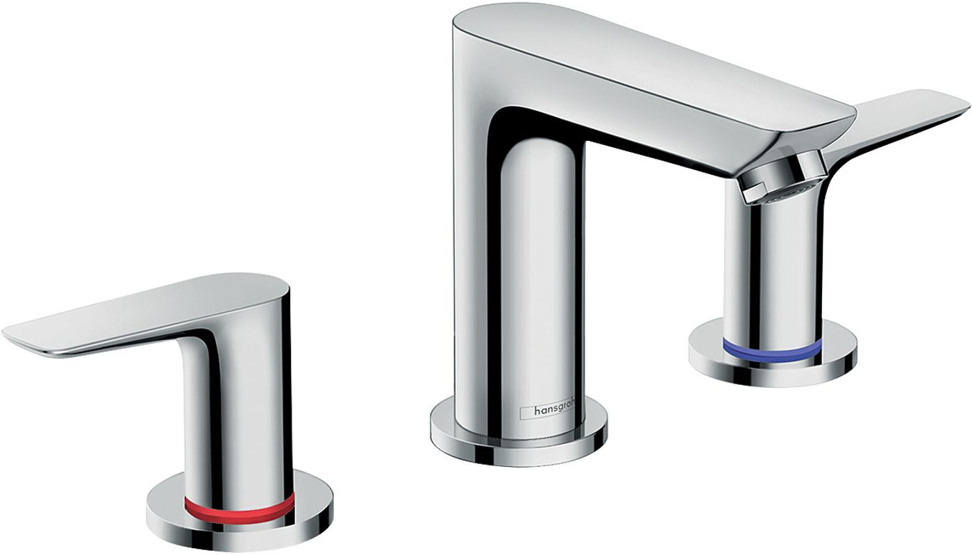 Hansgrohe 3-Loch Waschtischarmatur Talis E, Farbe chrom Bild 1