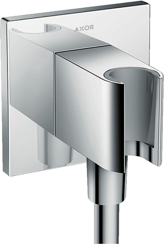 Hansgrohe Schlauchanschluss Fixfit Porter Square Axor mit Rückflussverhinderer, DN 15, Farbe chrom Bild 1