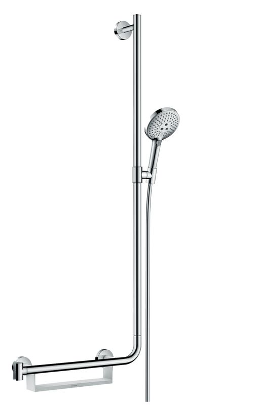 Hansgrohe Brausengarnitur Raindance Select S 120 Unica Comfort 1100 mm rechts, Farbe chrom Bild 1