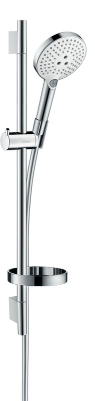 Hansgrohe Brausenset Raindance Select S 120 Unica S Puro 650 mm weiss / chrom, Farbe weiß, chrom Bild 1
