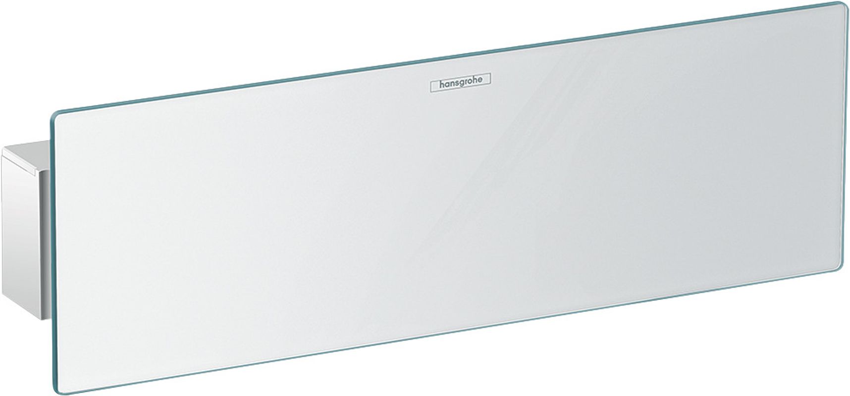 Hansgrohe Wandanschluss Fixfit Porter 300, mit Ablage und Brausehalter, Farbe chrom Bild 1