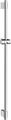 Hansgrohe Wandstange Unica Varia 105 cm, verchromt, 1044 x 22 mm, Farbe hochglanz Bild 1