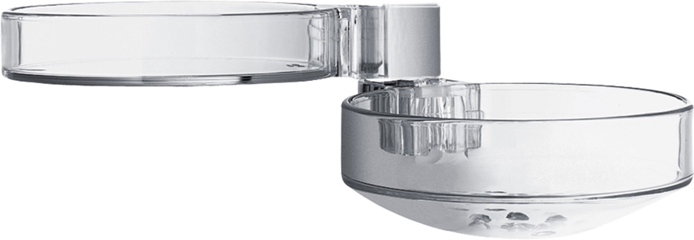 Hansgrohe Seifenschale Cassetta'D, glasklar, Farbe transparent Bild 1