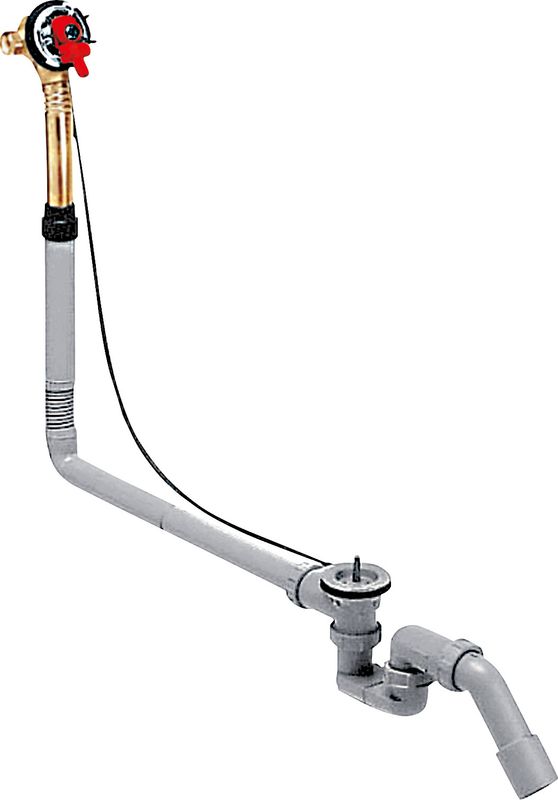 Hansgrohe Ab- und Überlaufgarnitur Exafill-Plus Grundset, für Sonderwannen Bild 1