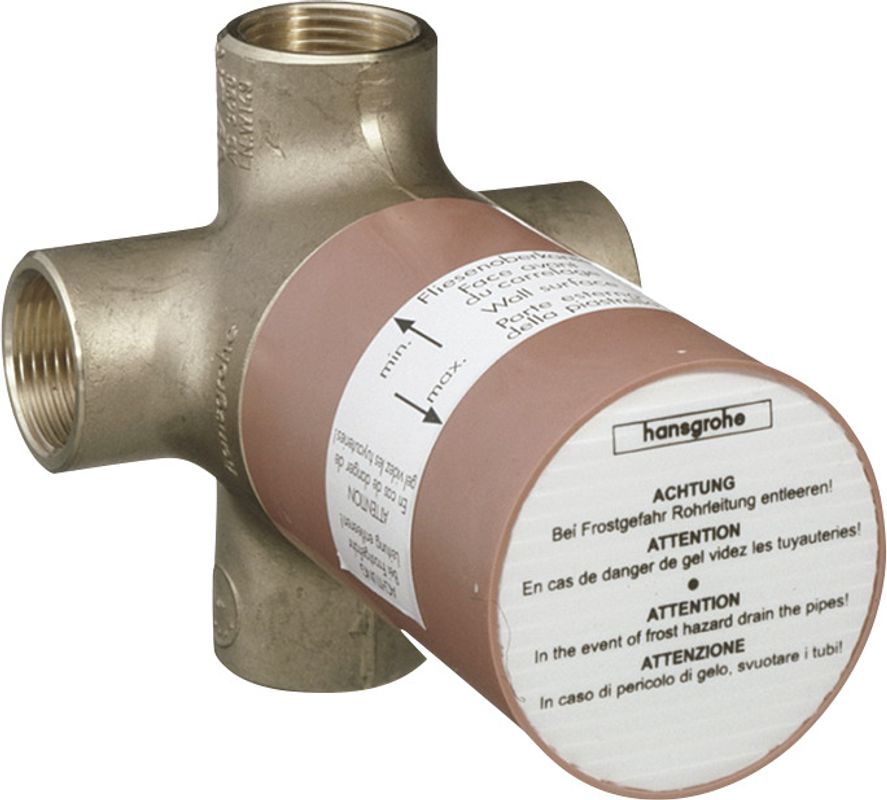 Hansgrohe Unterputzteile Quattro NEU für Vierwegeumstellung 3/4", 60 mm Bild 1