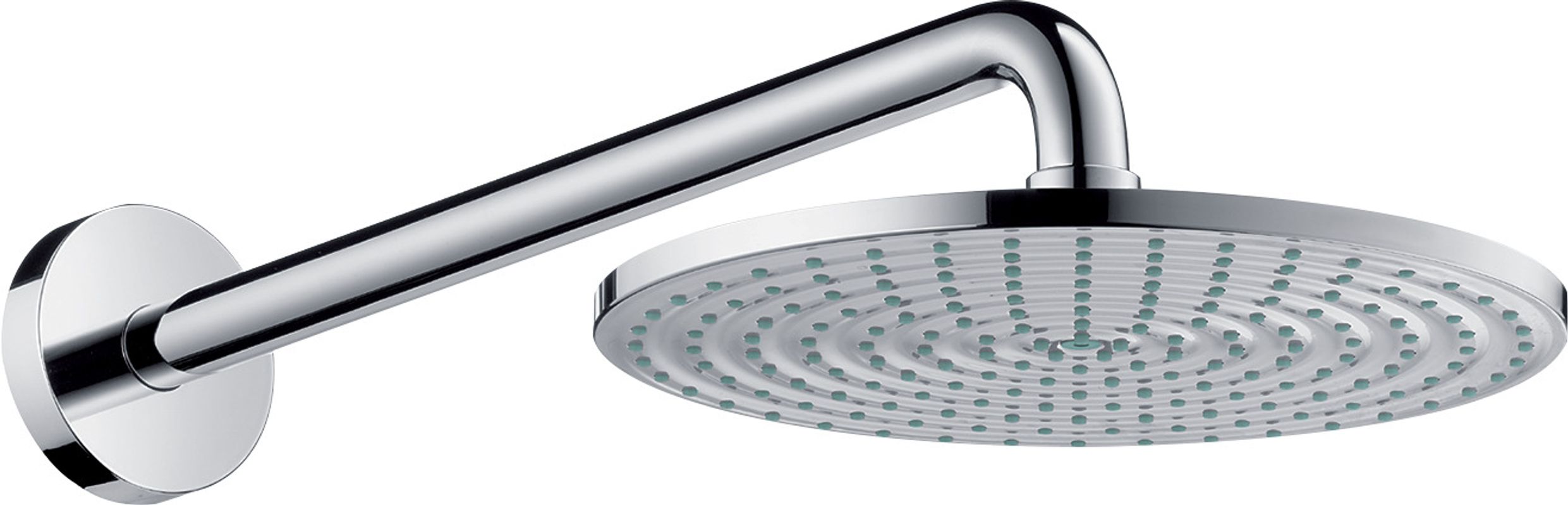 Hansgrohe Kopfbrause Raindance Air 240 mm, mit Brausearm verchromt, Brausearm 389 mm, 136 x 503 x 240 x 503 x 503 mm, Farbe chrom Bild 1