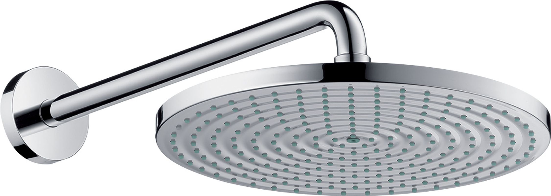 Hansgrohe Kopfbrause Raindance S 300 1jet EcoSmart 300 mm, mit Brausearm 390 mm, 147 x 300 x 545 x 545 mm, Farbe chrom Bild 1
