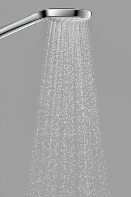 Hansgrohe Handbrause Croma Select S Vario EcoSmart 3-strahlig, weiss / chrom, 181 mm, Farbe weiß, chrom Bild 9