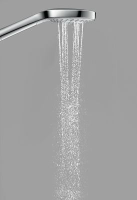 Hansgrohe Handbrause Croma Select S Multi EcoSmart, weiss / chrom, 110 mm, Farbe weiß, chrom Bild 12