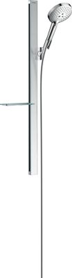Hansgrohe Brausegarnitur Raindance Select S 120 3jet Unica'E 900 mm, Farbe chrom Bild 2