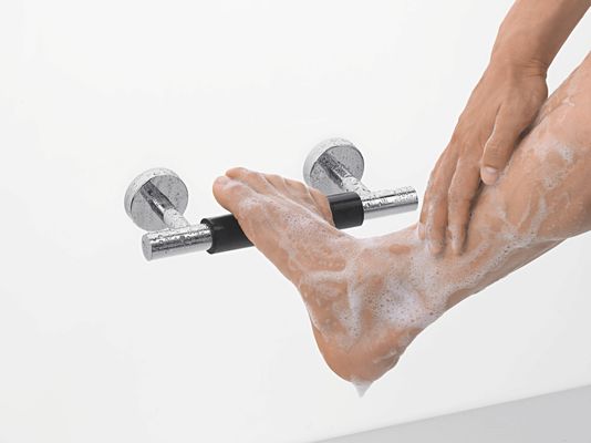 Hansgrohe Fussstützen Comfort, Farbe chrom Bild 2