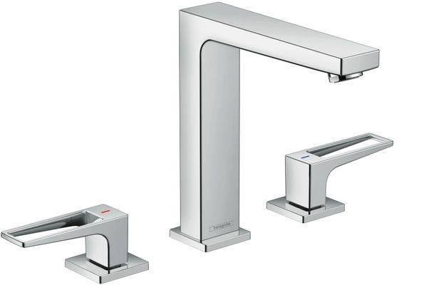 Hansgrohe 3-Loch Waschtischarmatur 160 Metropol Bügelgriff, Farbe chrom Bild 2
