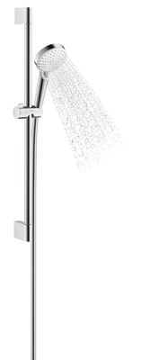 Hansgrohe Brausenset Crometta Vario EcoSmart 6 l/min/Unica 650 mm weiss / chrom, Farbe weiß, chrom Bild 2