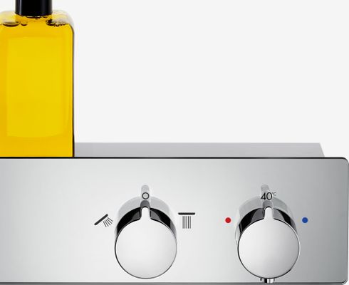 Hansgrohe Thermostat Universal ShowerTablet 600 2 Verbraucher, DN 15, Farbe chrom Bild 5