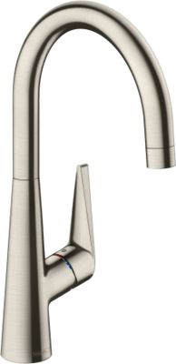 Hansgrohe Spültischmischer 260 Talis M51 1jet edelstahl-optik, 400 mm, Farbe silber Bild 2