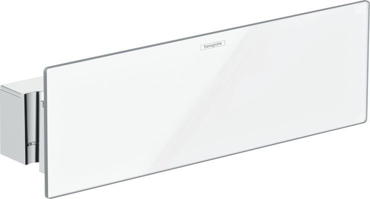Hansgrohe Wandanschluss Fixfit Porter 300, mit Ablage und Brausehalter, Farbe chrom Bild 2