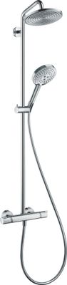 Hansgrohe Showerpipe Raindance Select Wanne chr.Kopfbrause Raindance Air 1jet 240 mm, 1787 x 380 x 570 mm, Farbe chrom Bild 3