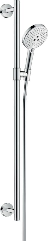 Hansgrohe Brausenset Raindance Select S 120 Unica Comfort 900 mm weiss / chrom, Farbe weiß, chrom Bild 1
