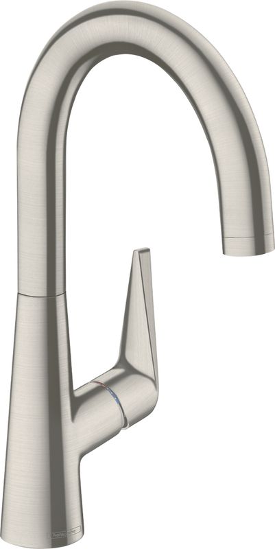 Hansgrohe Spültischmischer 220 Talis M51 1jet edelstahl-optik, 335 mm, Farbe silber Bild 1