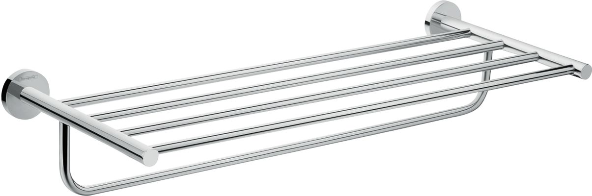 Hansgrohe Handtuchablage, mit Badetuchhalter Logis Universal, 125 x 260 x 260 mm, Farbe chrom Bild 2